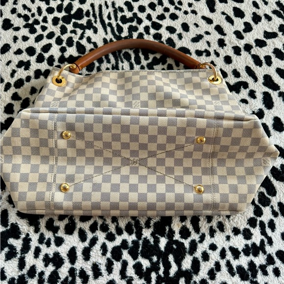 💯 Authentic LOUIS VUITTON Damier Azur Artsy bag purse tote - Picture 4 of 15